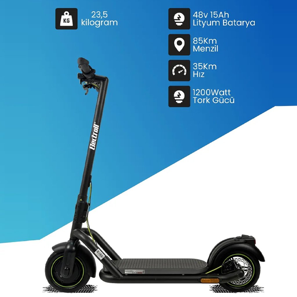 Electroll N85 Elektrikli Scooter - Görsel 2
