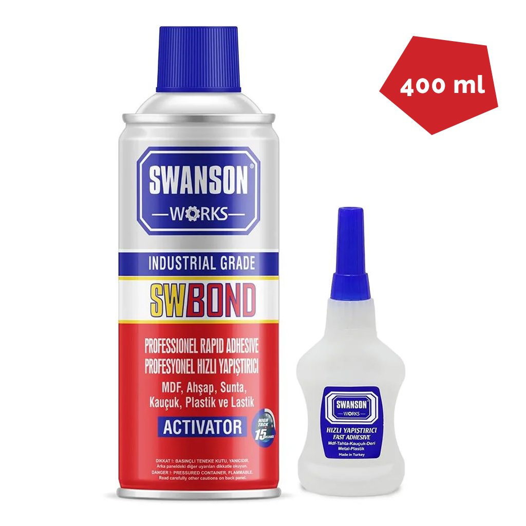 Swbond Mdf Kit (Hızlı Yapıştırıcı) 400 Ml