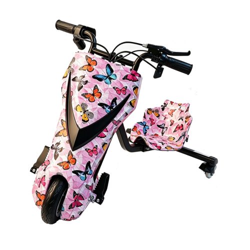 Çocuk 3 Teker Drift Scooter – Kelebek